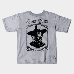 Josey Wales - Dyin' Ain't Much Livin Outlaw Retro Style Kids T-Shirt